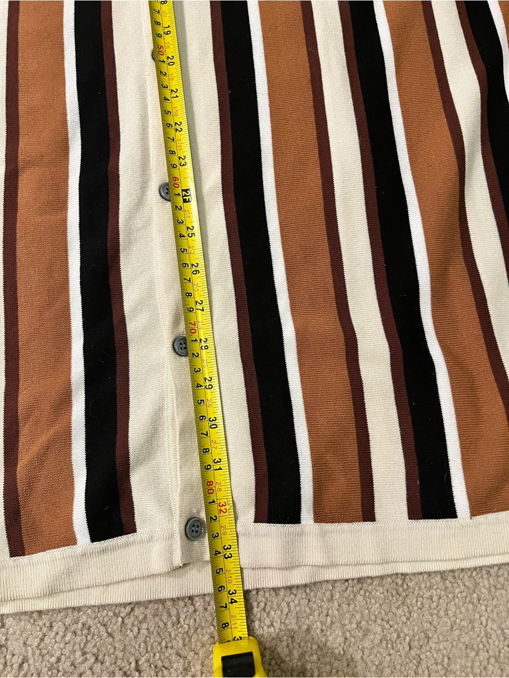 Men’s striped button down shirt - Picture 7 of 7